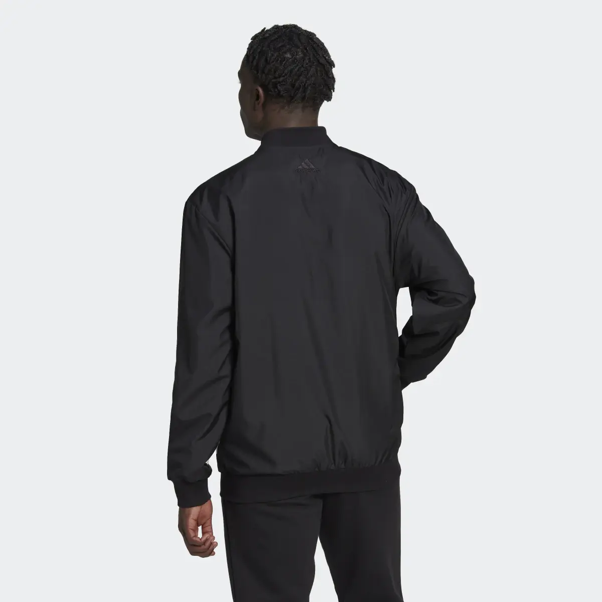 Adidas AEROREADY Essentials Giant Logo Woven Windbreaker. 3