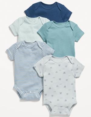 Unisex Bodysuit 5-Pack for Baby multi