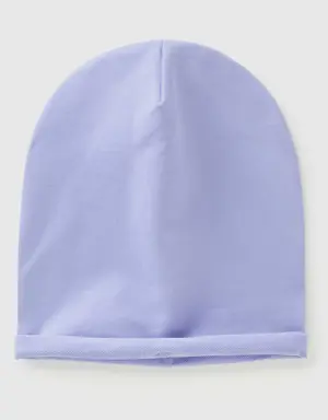 cap in stretch cotton