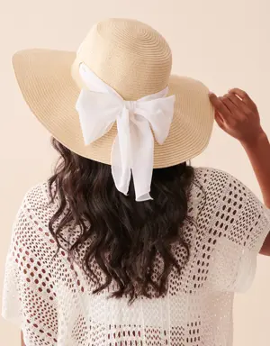 Hat with Ribbon