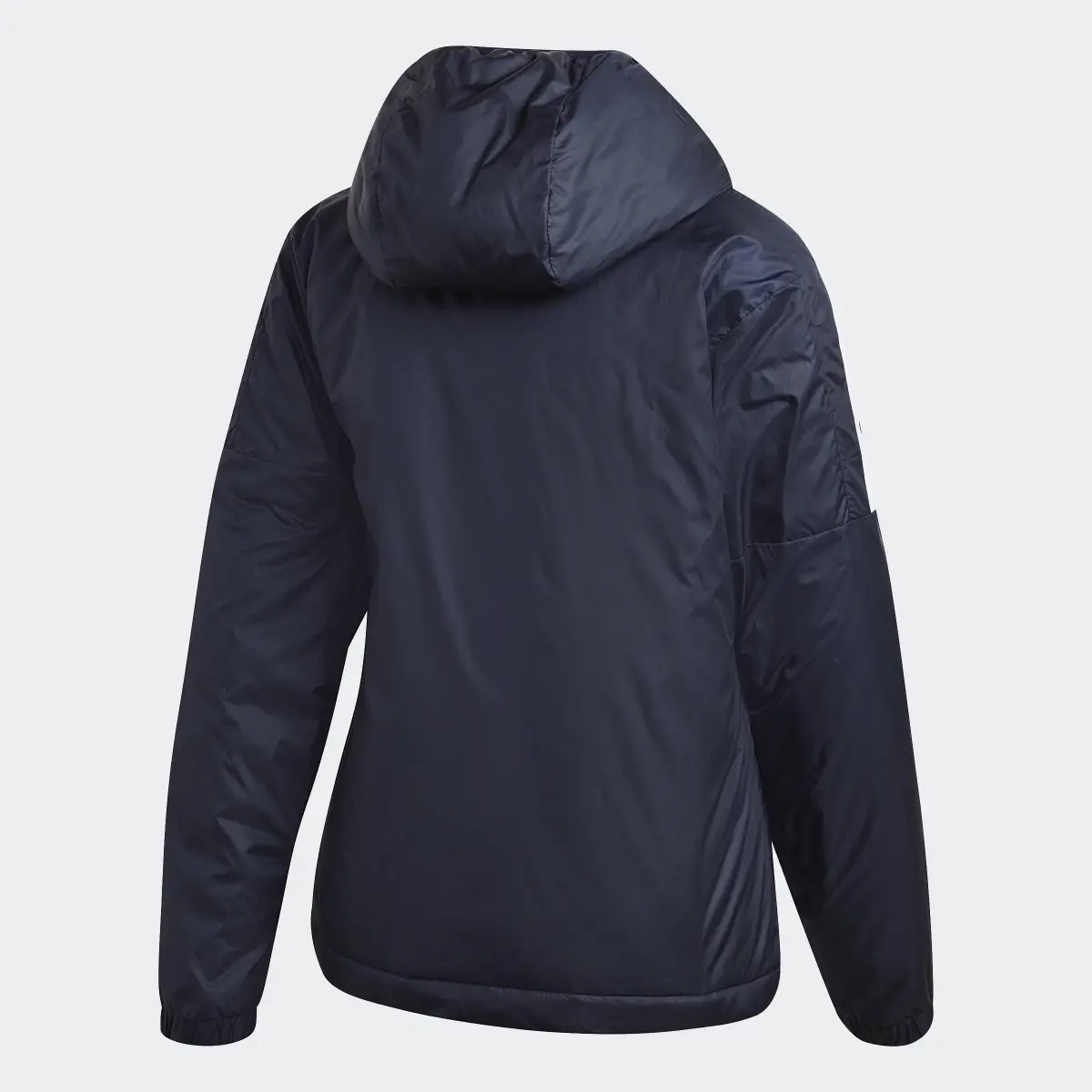 Adidas Essentials Insulated Hooded Jacket. 2