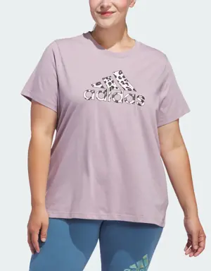 Playera Animal Print Estampada