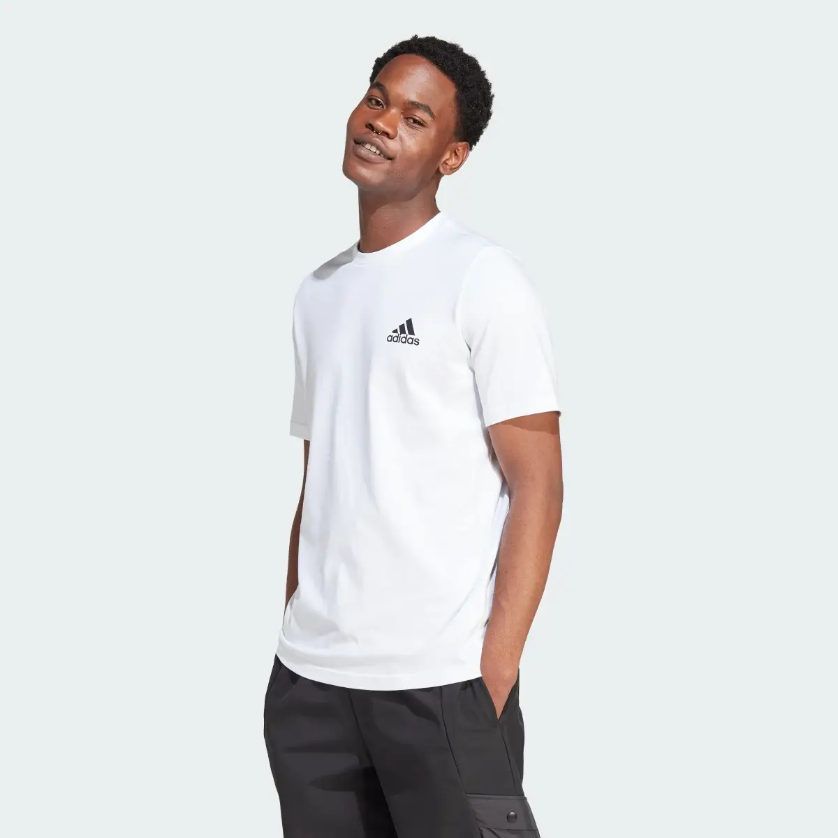 Adidas T-shirt lettrage graphique Tiro. 2