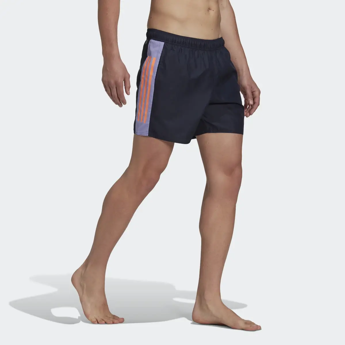 Adidas Short da nuoto Short Length Colorblock 3-Stripes. 3