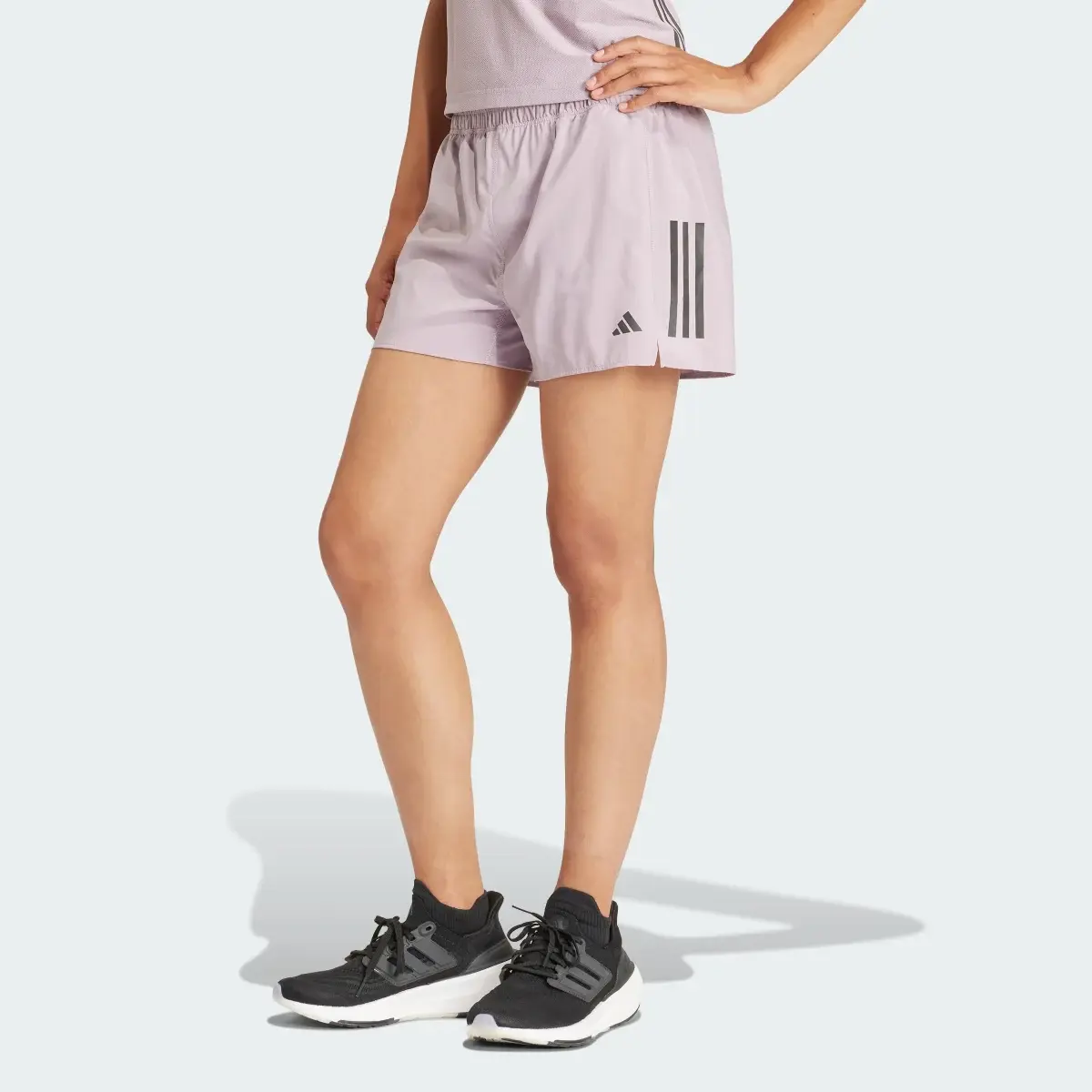 Adidas Own the Run Shorts. 1