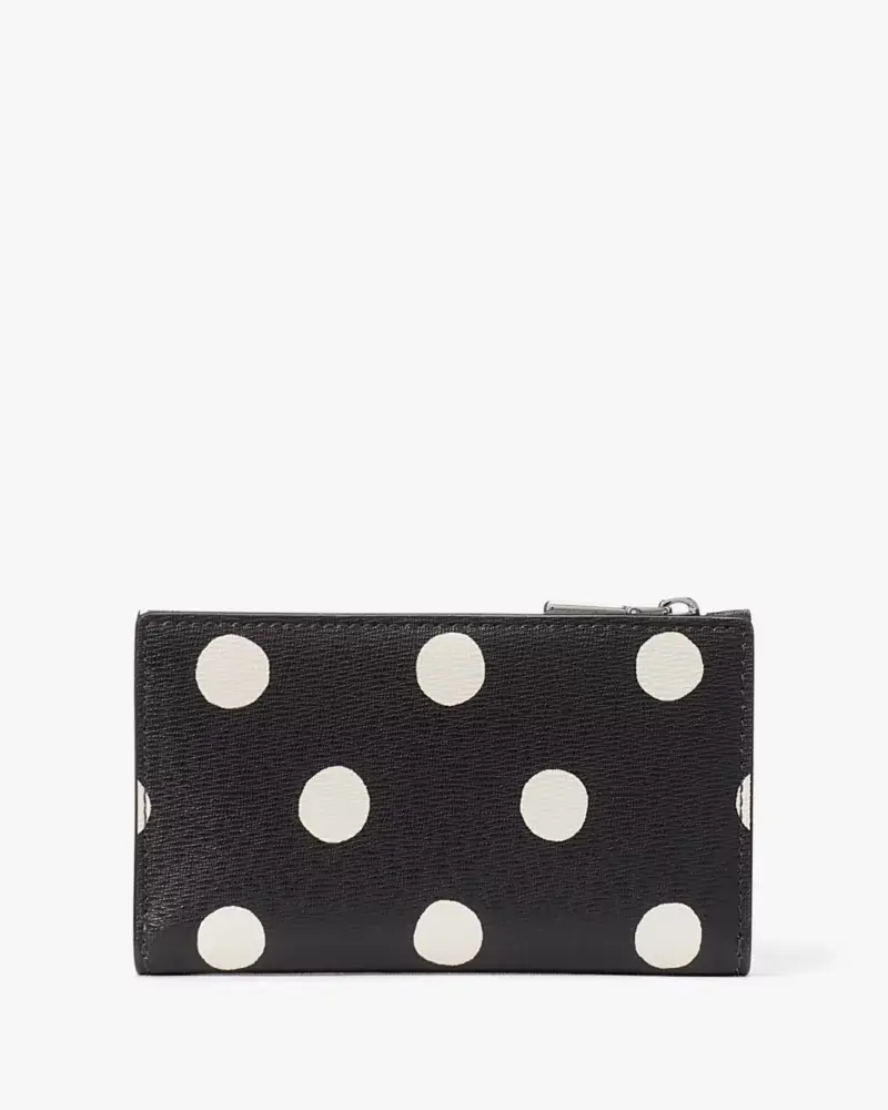 Kate Spade Morgan Sunshine Dot Small Slim Bifold Wallet. 3