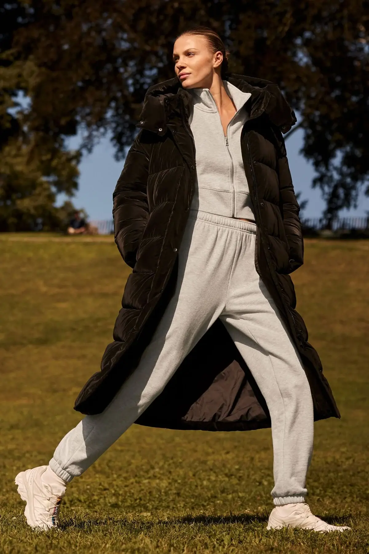 Dynamite Lustre Puff ™ Maxi Puffer Jacket. 1
