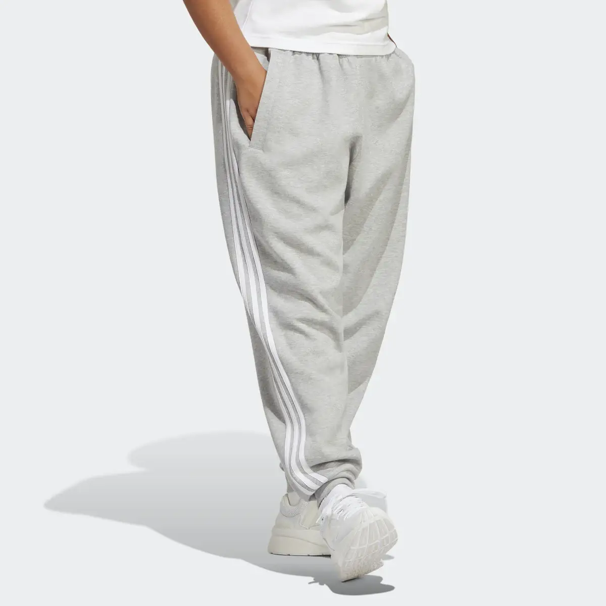 Adidas Future Icons 3-Stripes Regular Pants (Plus Size). 2