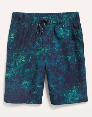Stretchtech Jogger Shorts For Boys blue