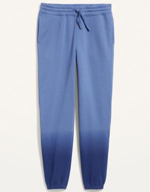 Dip-Dye Sweatpants for Men blue