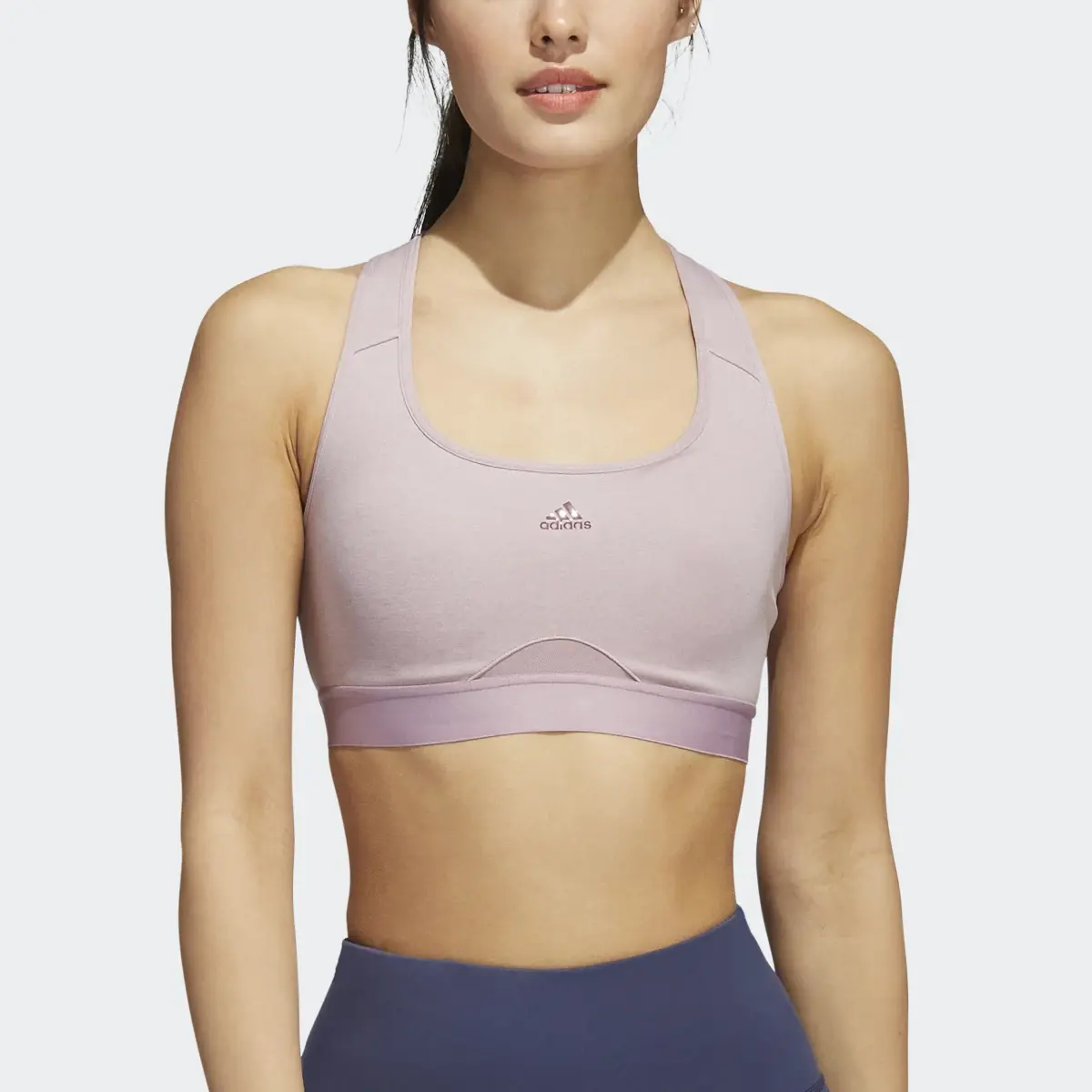 Adidas Powerreact Training Medium-Support Bra. 1