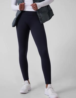 Athleta Altitude Tight in Polartec&#174 Power Stretch&#174 blue