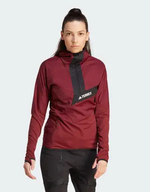 Techrock Ultralight 1/2-Zip Hooded Fleece Jacket