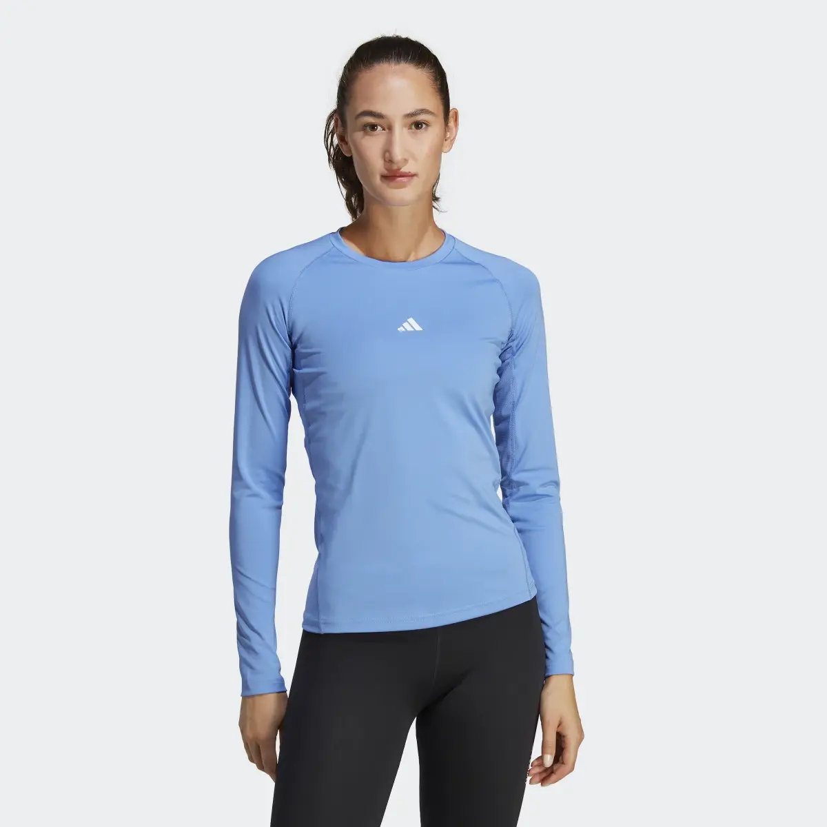 Adidas Techfit Long-Sleeve Top Training Long-Sleeve Top. 2