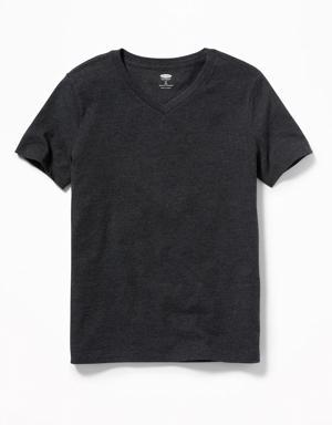 Old Navy Softest V-Neck T-Shirt for Boys gray