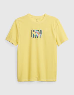 Gap Kids Swim Rash Guard yellow