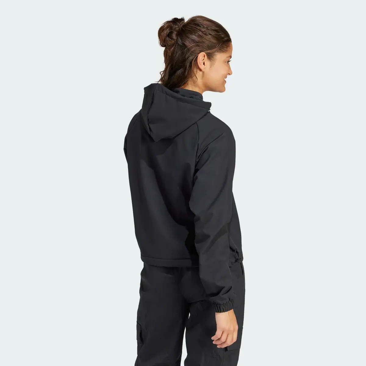 Adidas City Escape Hoodie With Bungee Cord. 3