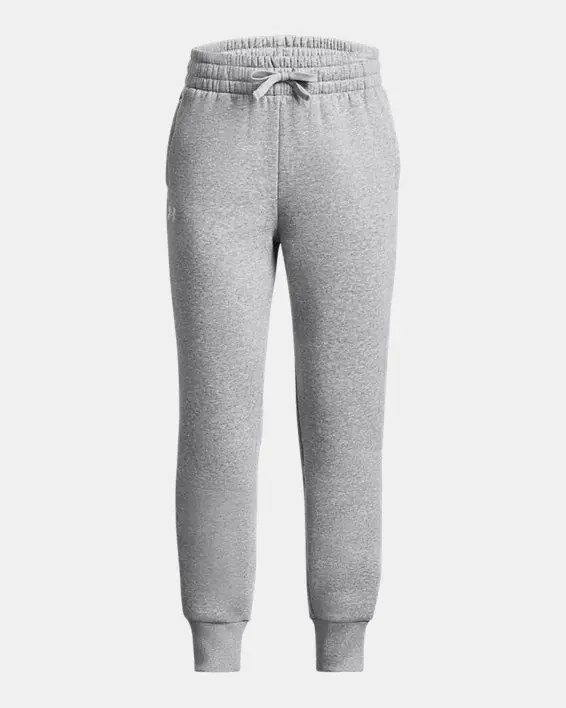 Under Armour Girls' UA Rival Fleece Joggers. 1