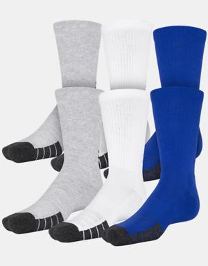 Unisex UA Performance Tech Crew 6-Pack Socks