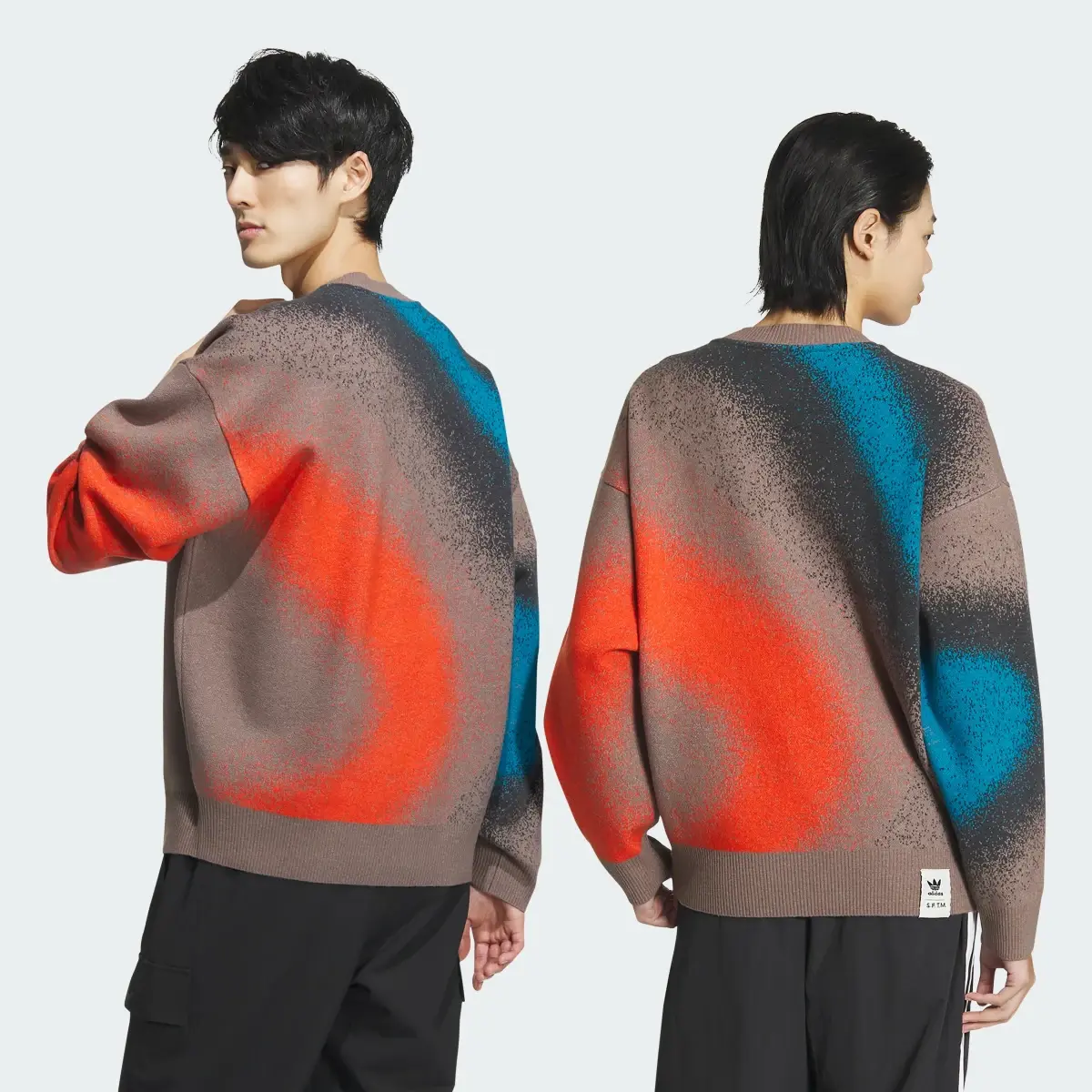 Adidas SFTM Allover Print Sweater (Gender Neutral). 2