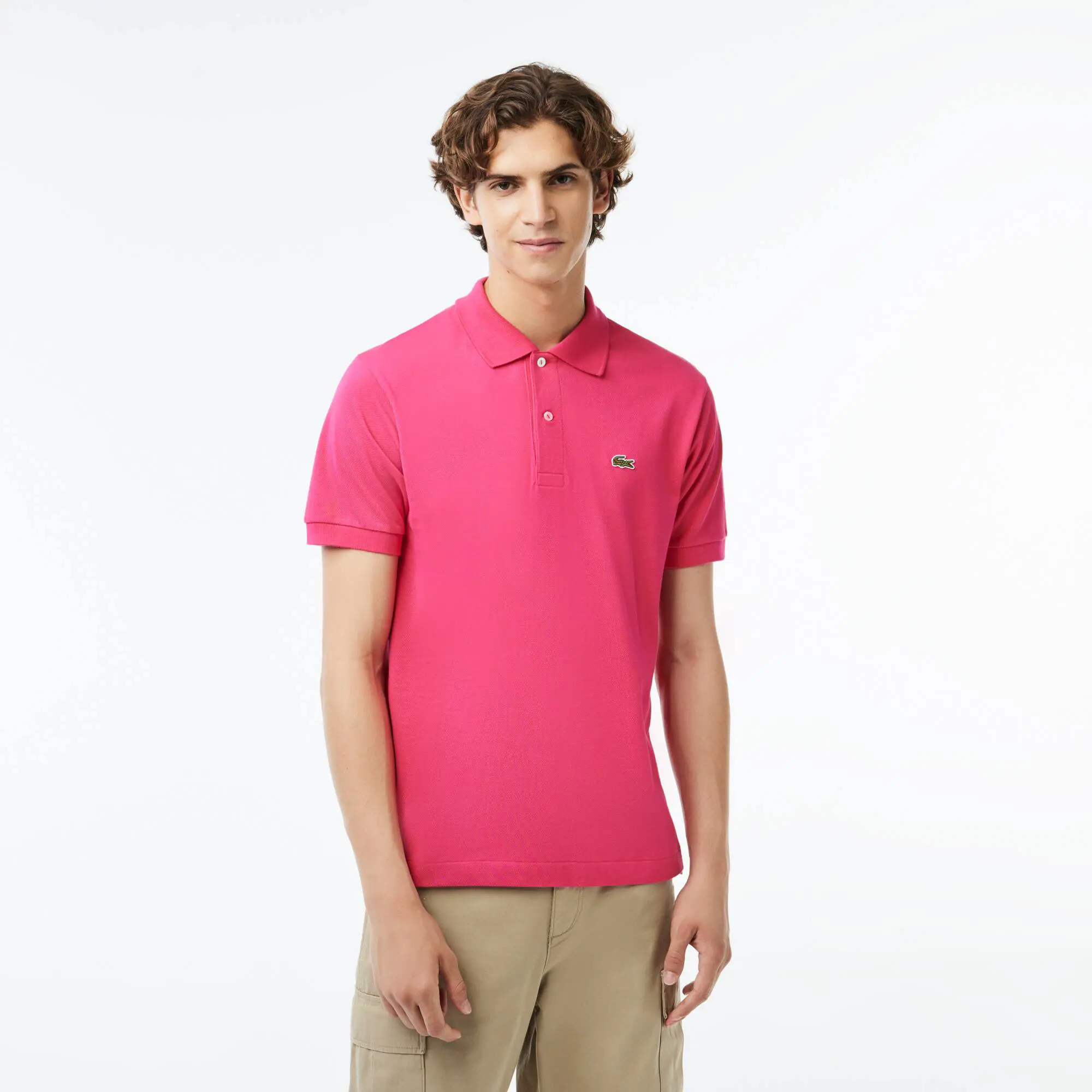 Lacoste Men's Original L.12.12 Petit Piqué Cotton Polo. 1 Lacoste Men's Original L.12.12 Petit Piqué Cotton Polo. 1