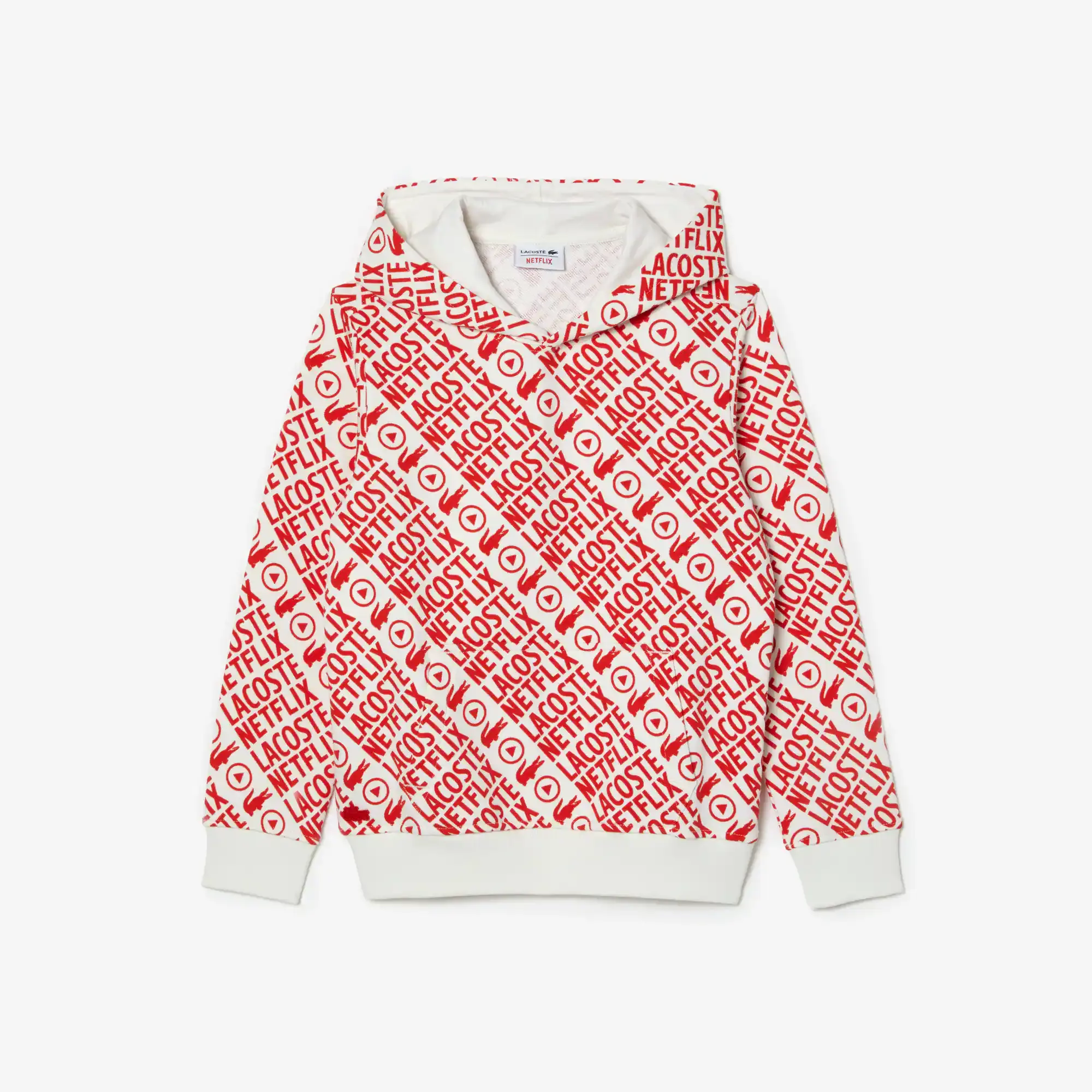 Lacoste Kids’ Lacoste x Netflix Organic Cotton Hoodie. 2