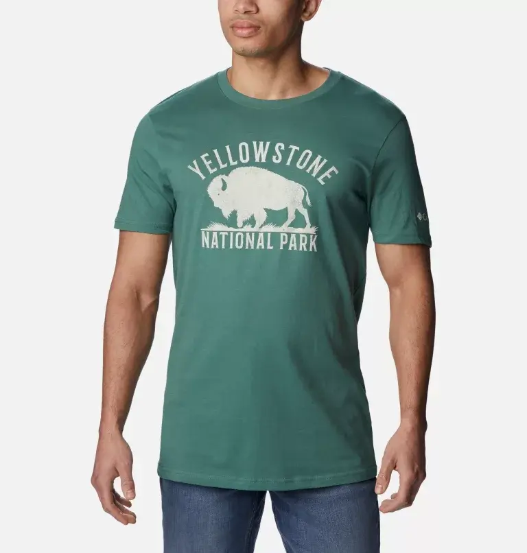 Columbia Men's NP Yellowstone Graphic T-Shirt. 1