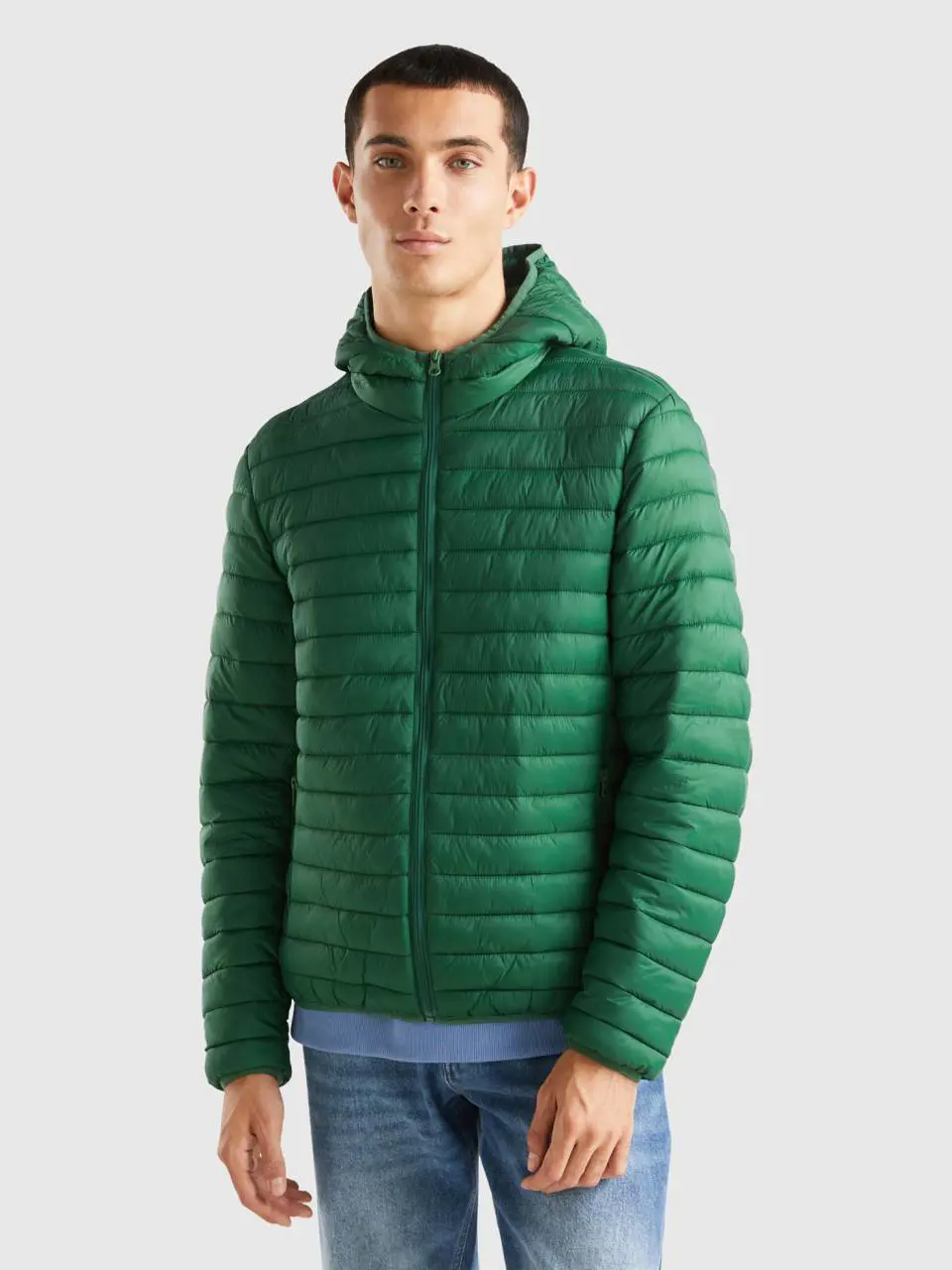 Benetton padded jacket with recycled wadding. 1