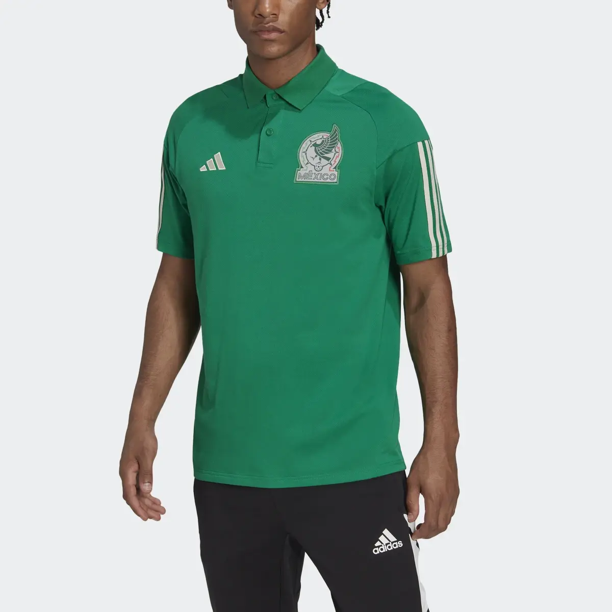 Adidas Playera Polo Selección Nacional de México Tiro 23. 1