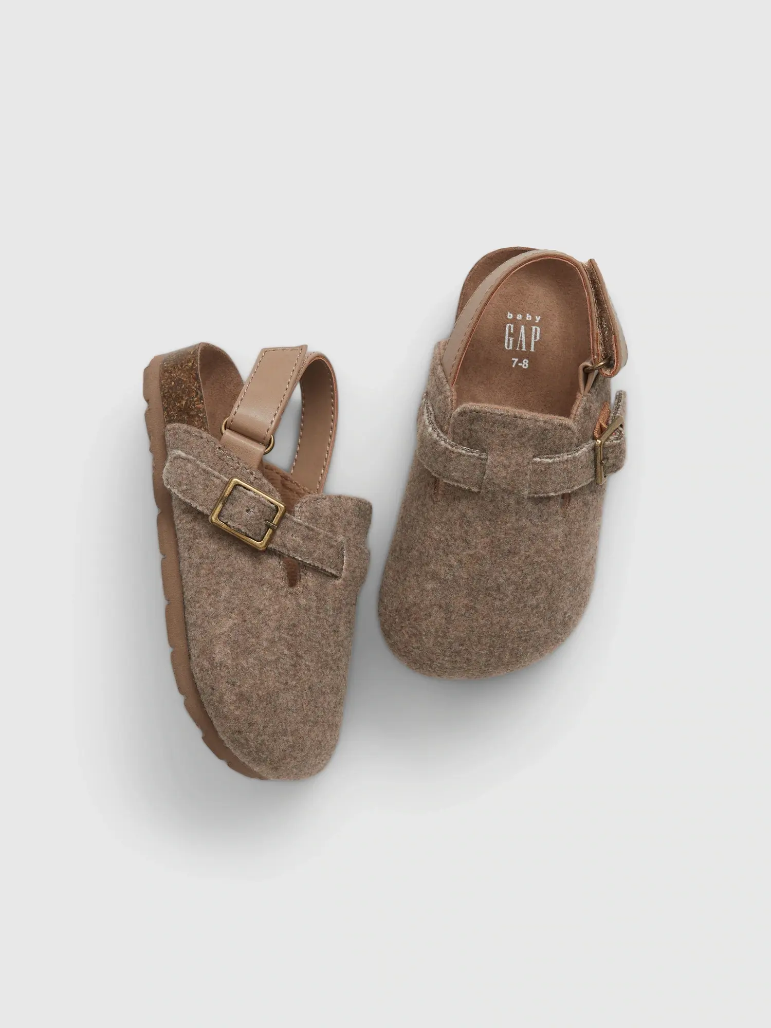 Gap Toddler Clogs beige. 1