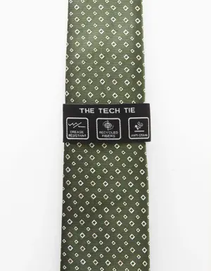 Geometric patterned tie