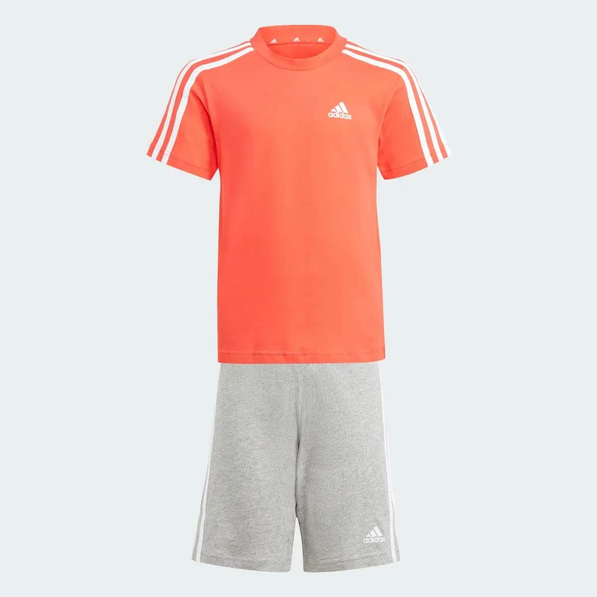 Adidas Conjunto de Playera y Shorts Essentials 3-Stripes. 1