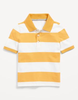 Old Navy Printed Polo Shirt for Toddler Boys multi