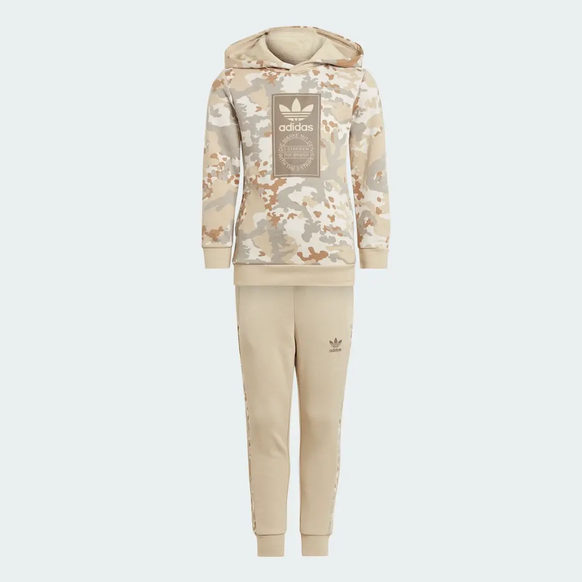 Adidas Camo Hoodie Set. 1