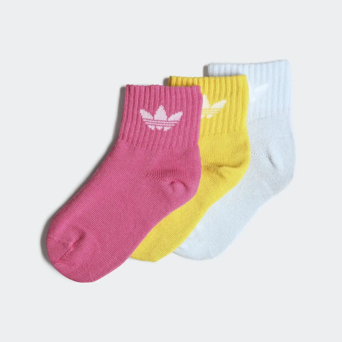 Adidas Mid-Ankle Socks 3 Pairs. 2