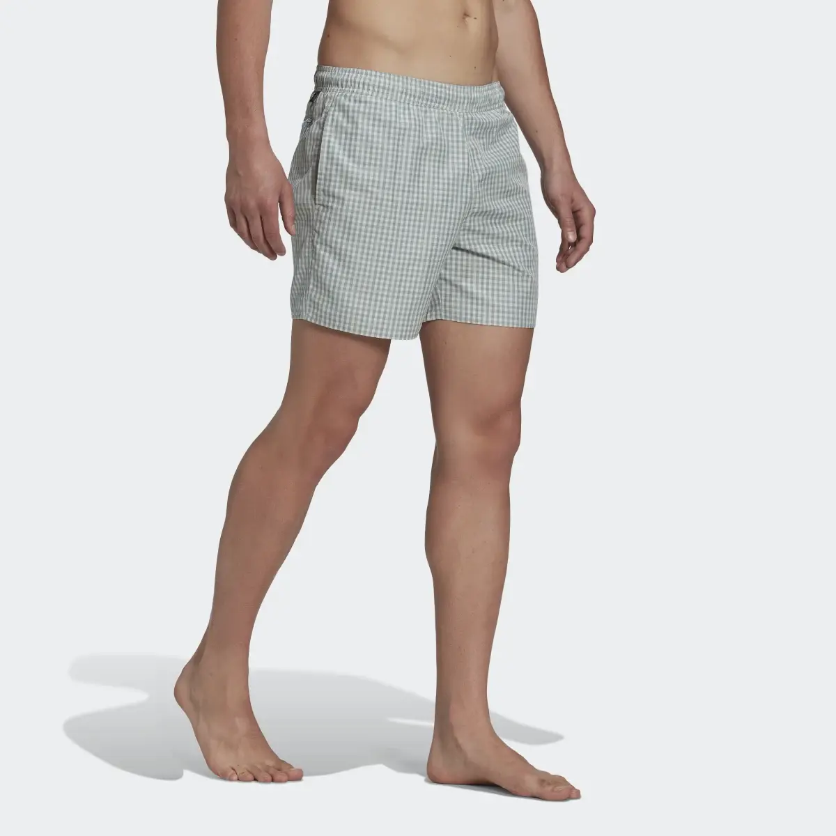 Adidas Short de bain Check. 3