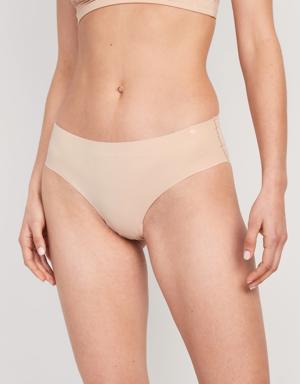 Old Navy Low-Rise Soft-Knit No-Show Hipster Underwear beige