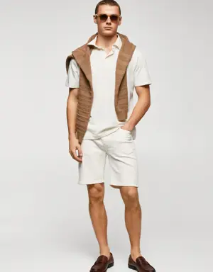 100% cotton basic polo shirt 