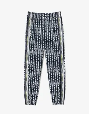 Pantalon de survêtement femme Lacoste avec imprimé siglé