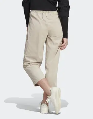 Open Hem Corduroy Pants