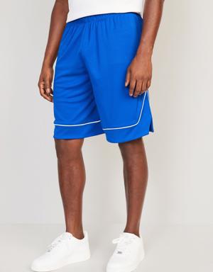 Old Navy Mesh Basketball Shorts -- 10-inch inseam blue