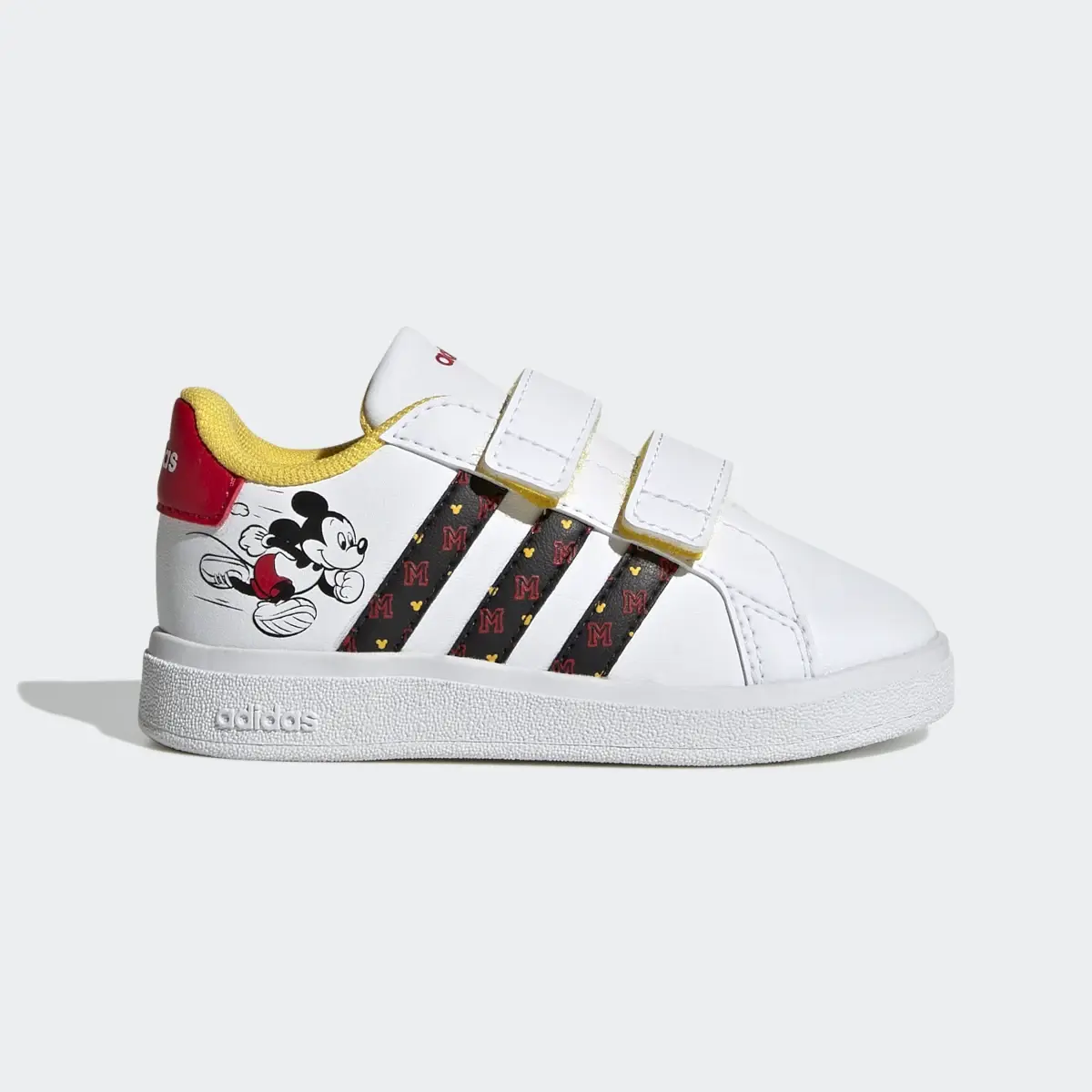 Adidas x Disney Grand Court Mickey Hook-and-Loop Shoes. 2
