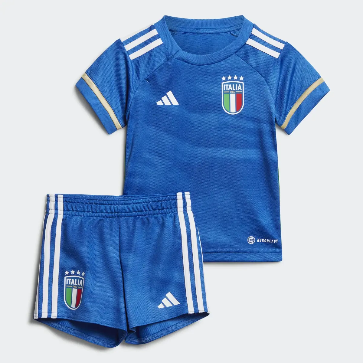 Adidas Miniconjunto primera equipación Italia 23. 2