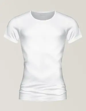 Casual Pima Cotton Short Sleeve T-Shirt