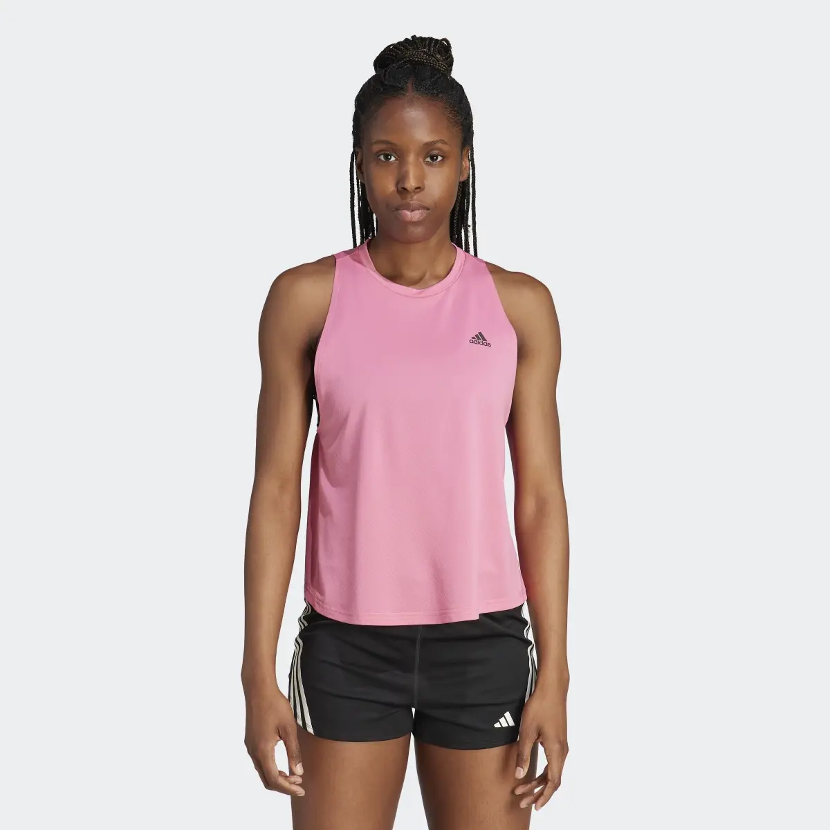 Adidas Run Icons Running Tank Top. 2