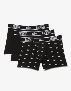 Men's Lacoste Recycled Polyester Jersey Trunk Three-Pack