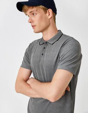 Basic Tişört Polo Yaka