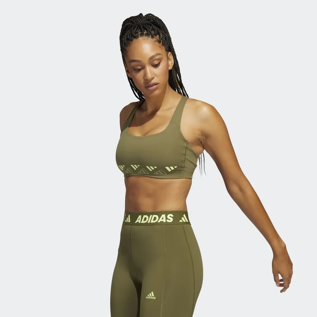 Adidas Brassière adidas Powerimpact Training Logo Maintien moyen. 2