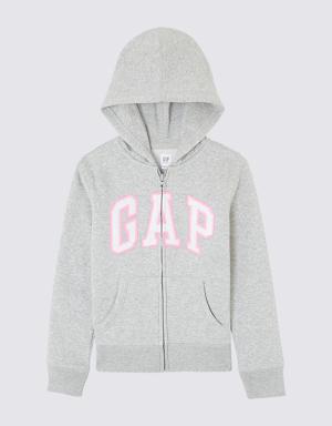 Pullu Gap Logo Kapüşonlu Sweatshirt