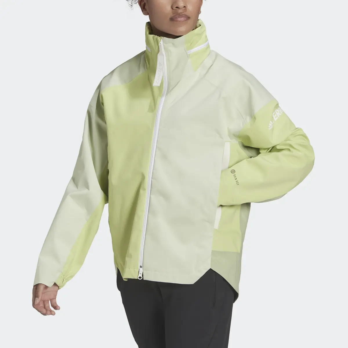 Adidas Chaqueta Terrex CT MYSHELTER RAIN.RDY Colorblock. 1